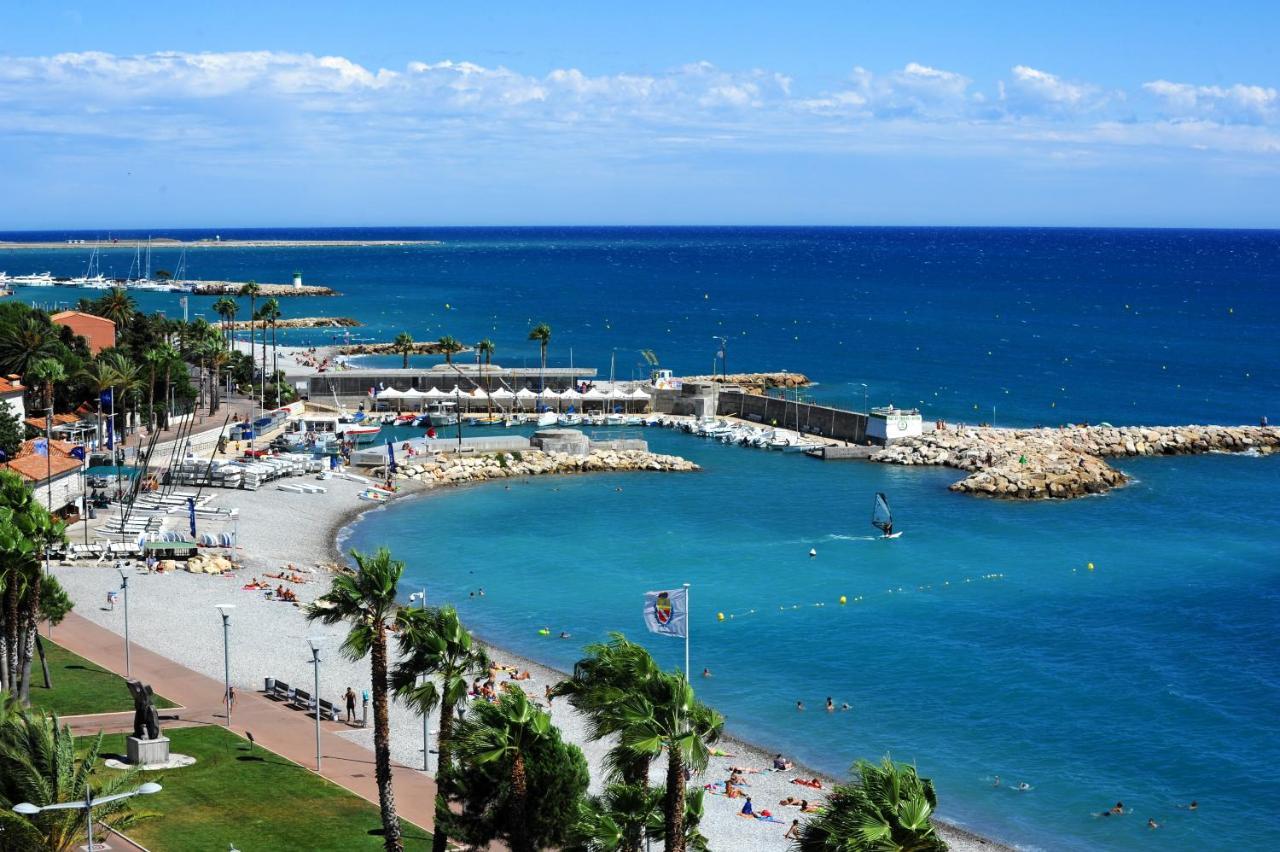 Cozy Beachside Apartment In Cros De Cagnes - Luna Eksteriør billede